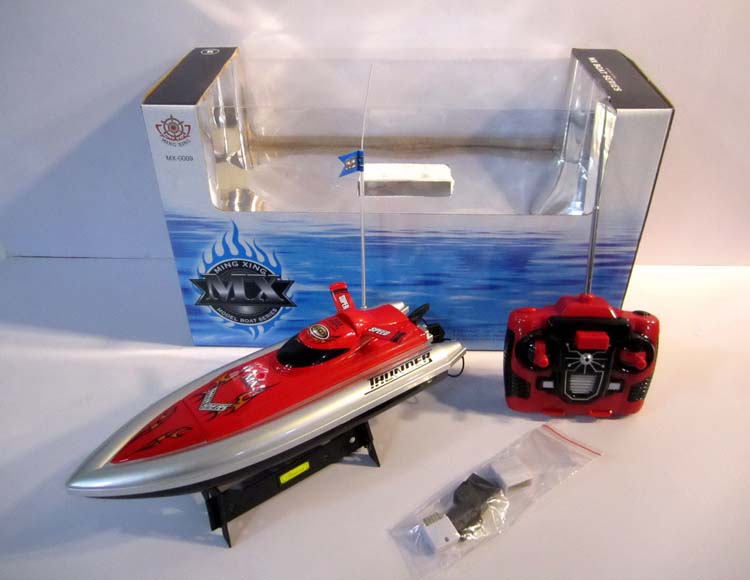 四通带加速可换三频道快艇不包电 MX-0009-5